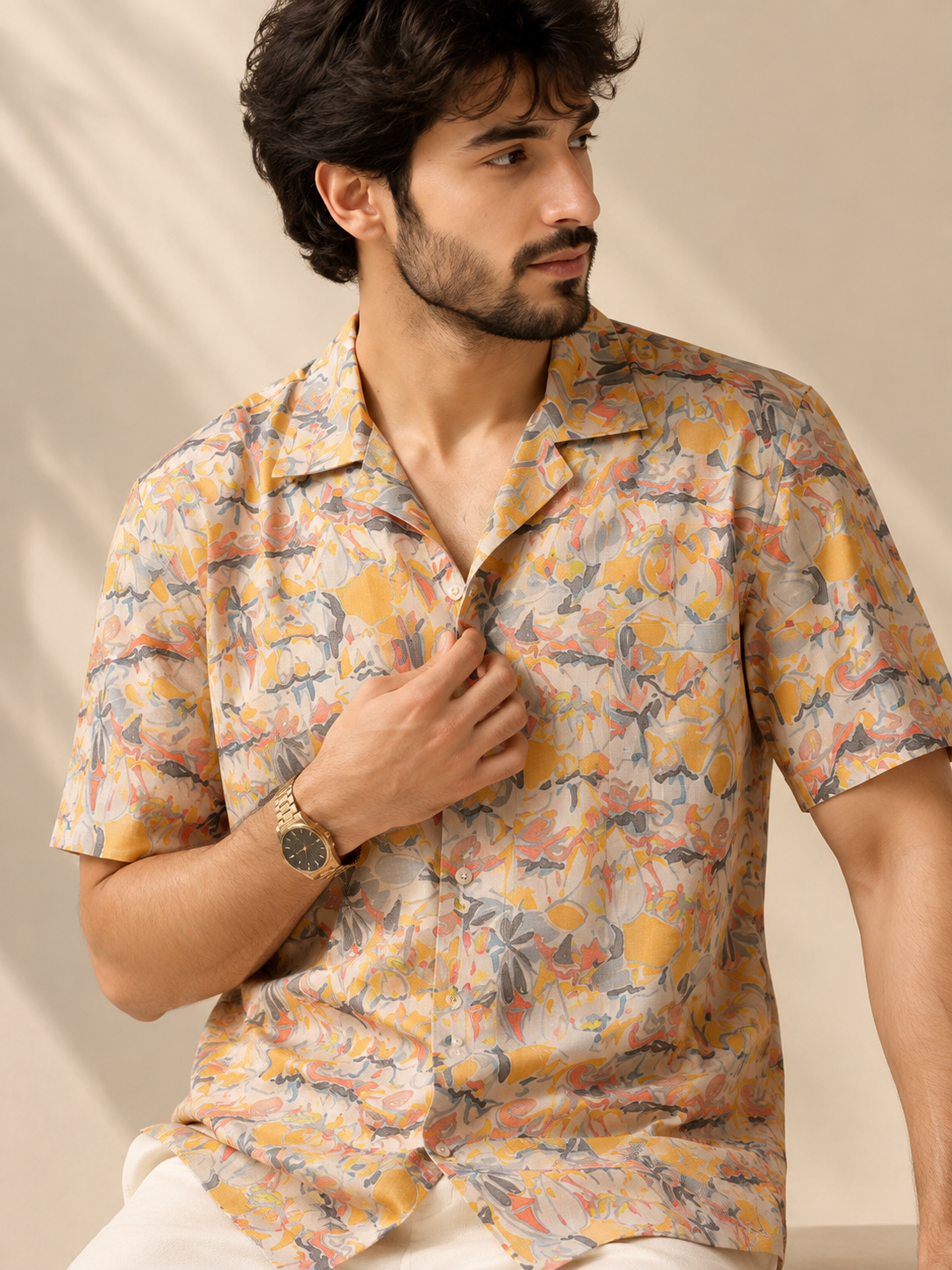 Soleil Reverie Linen Shirt
