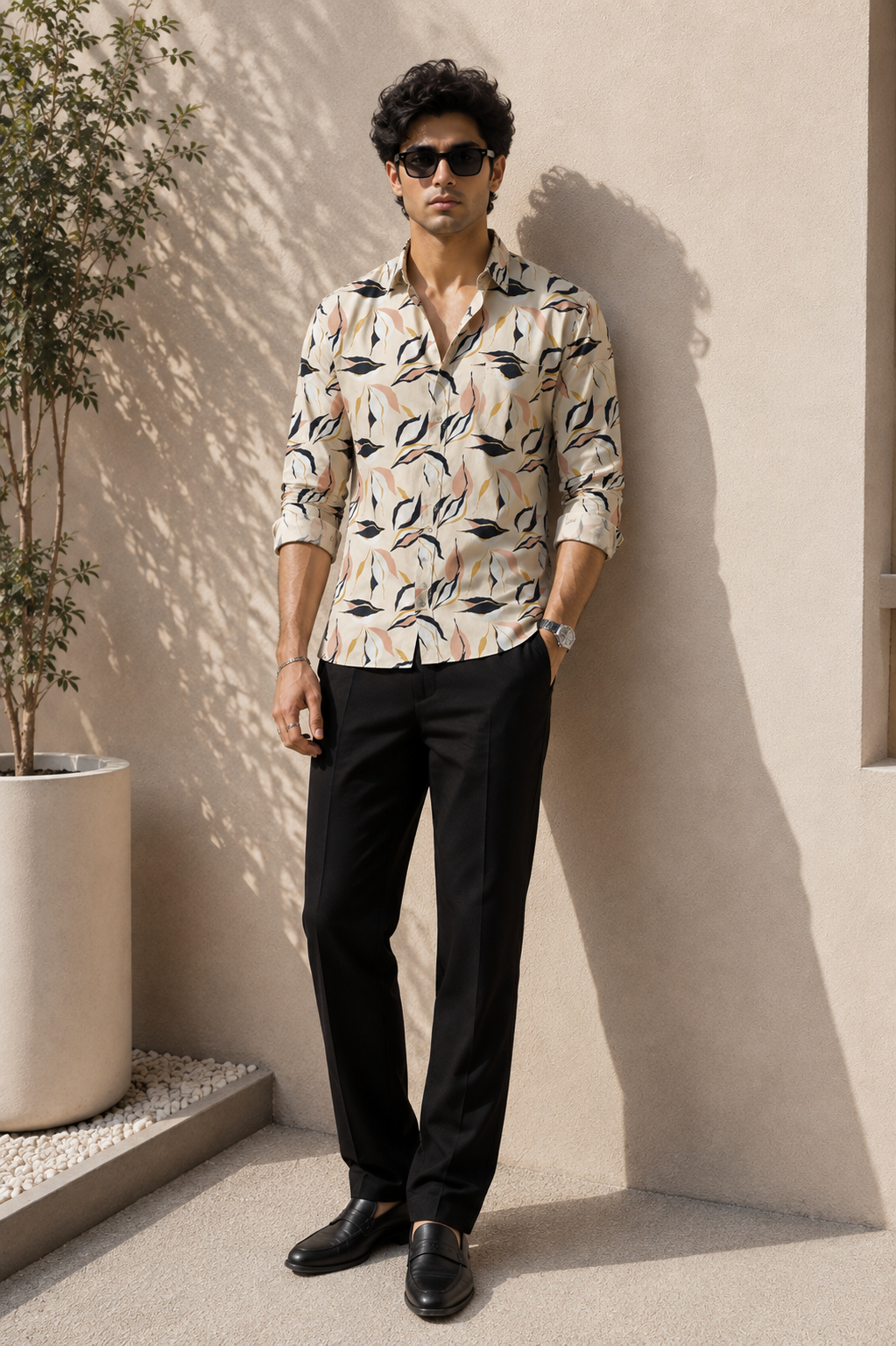 Rayon Summer Printed Shirt
