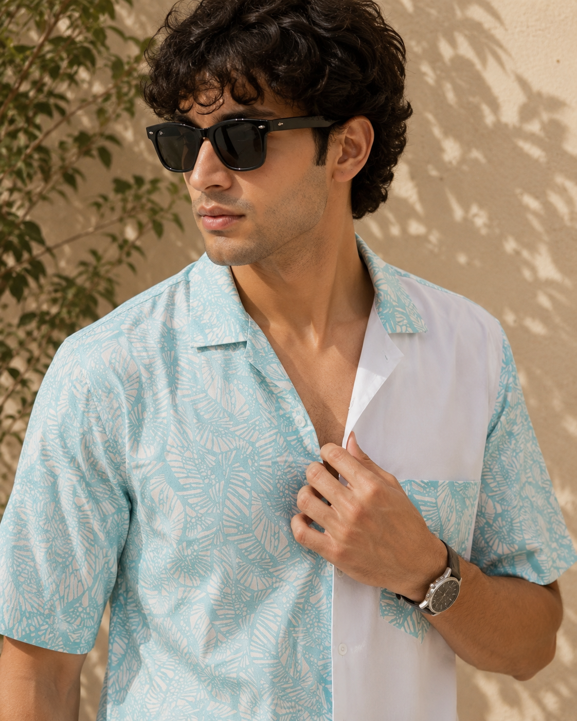 Neel — Printed Muslin Shirt Neel — Printed Muslin Shirt